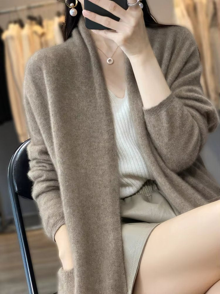 Mila | Elegant Woollen Cardigan
