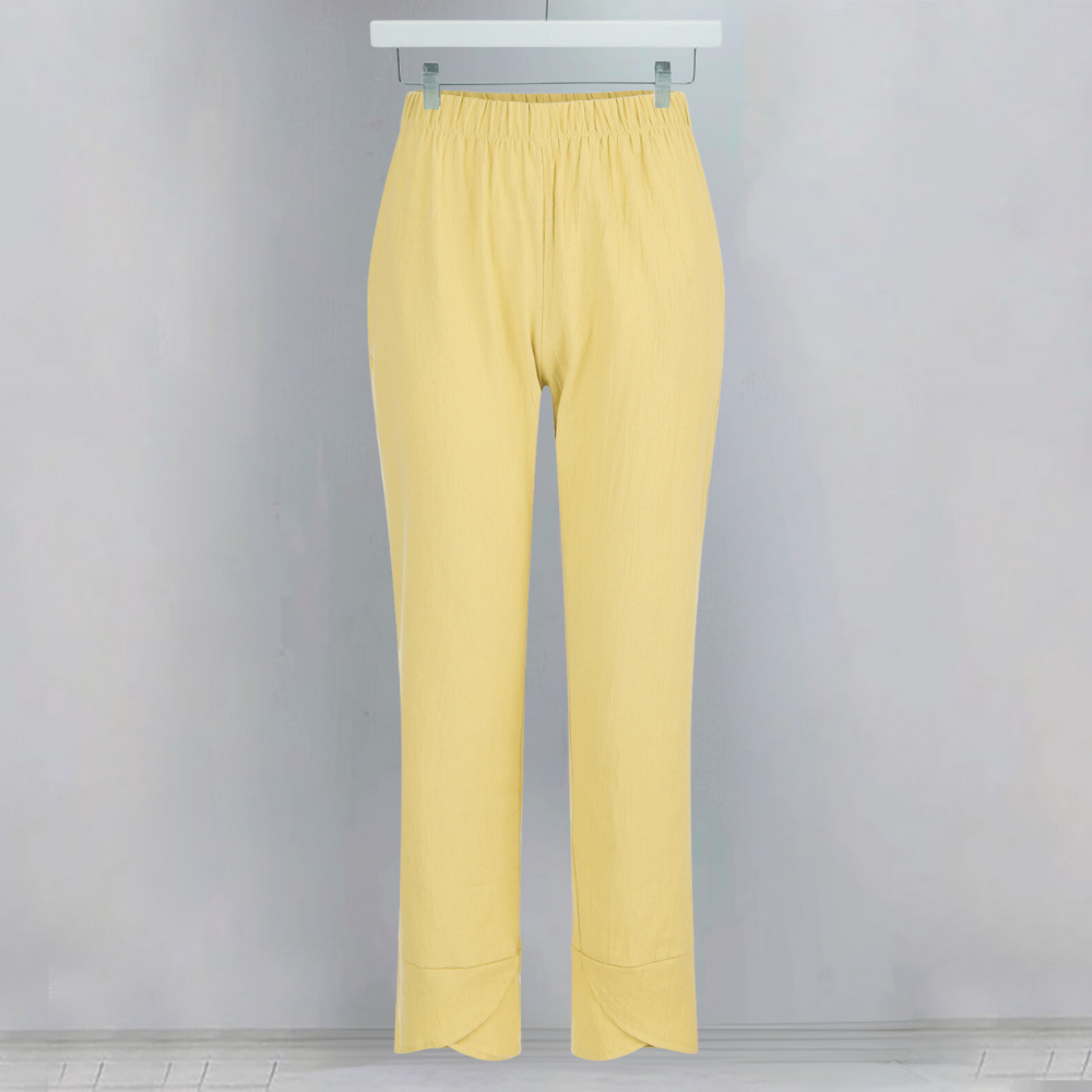 Sara | Cotton-Linen Comfort Pants