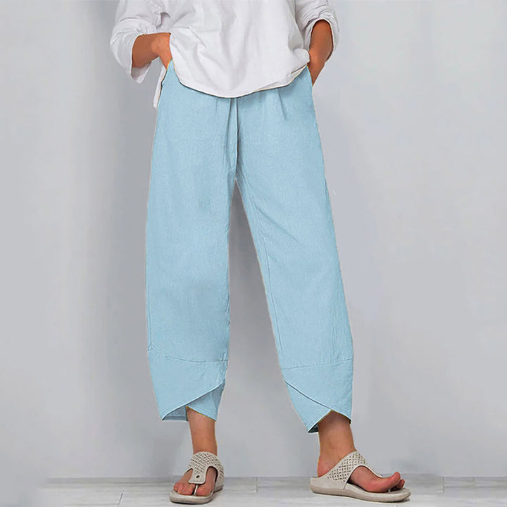 Sara | Cotton-Linen Comfort Pants