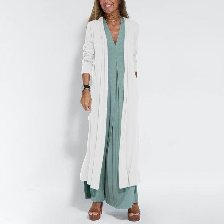 Lisa™｜Elegant Long Dress + FREE Matching Cardigan