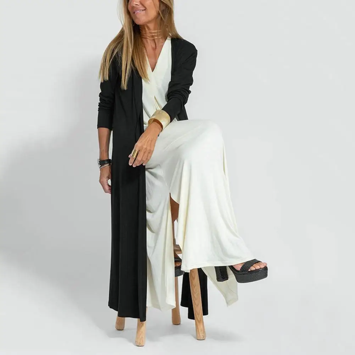 Lisa™｜Elegant Long Dress + FREE Matching Cardigan