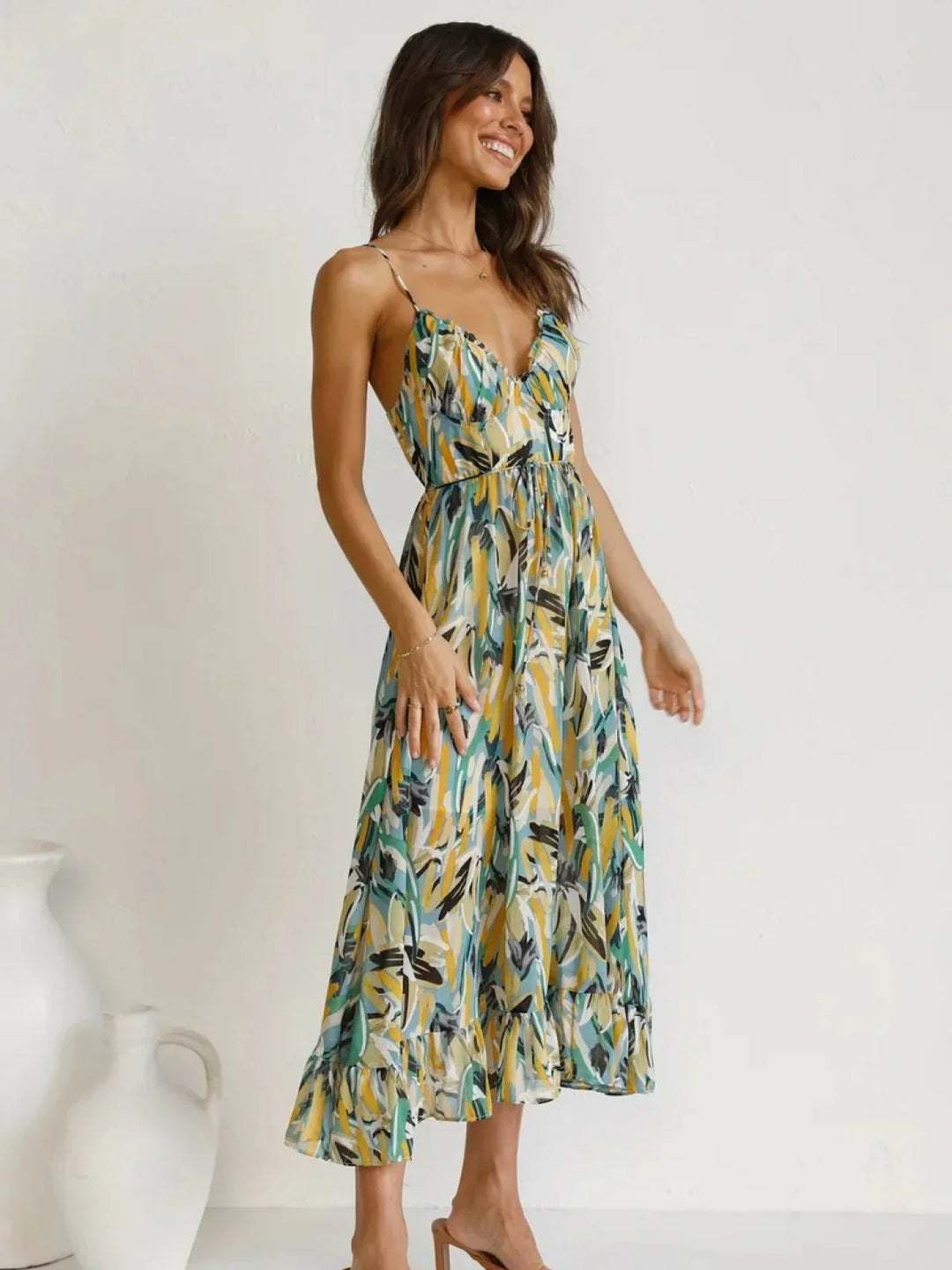 Felicity | Floral Midi Dress