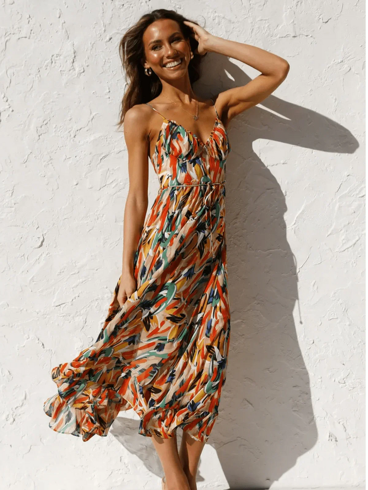 Felicity | Floral Midi Dress