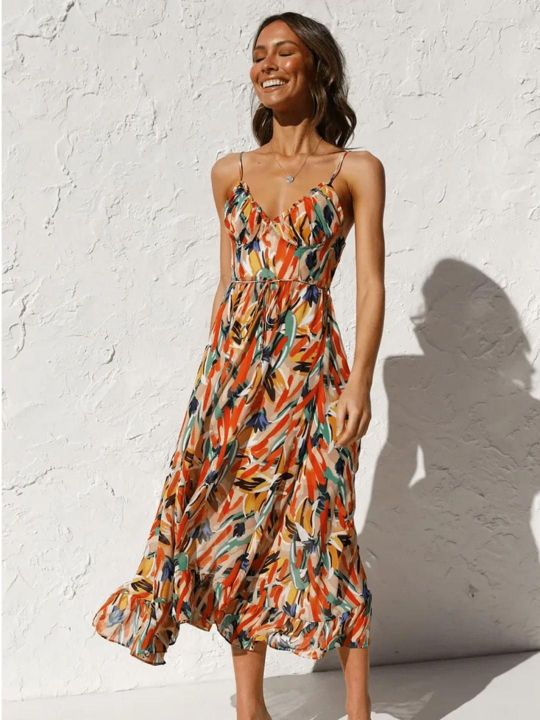 Felicity | Floral Midi Dress