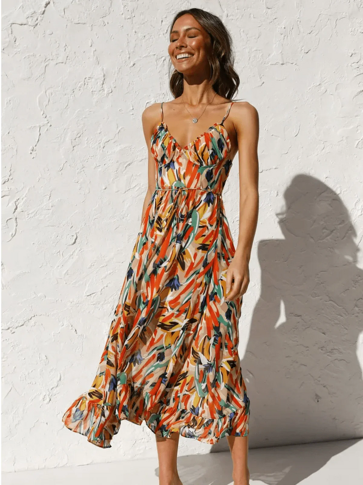 Felicity | Floral Midi Dress