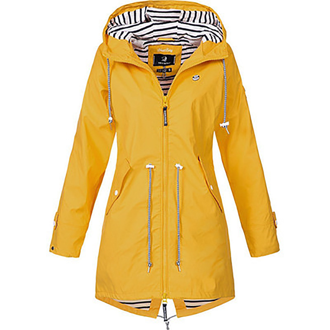 Glayda | Hooded Rain Coat