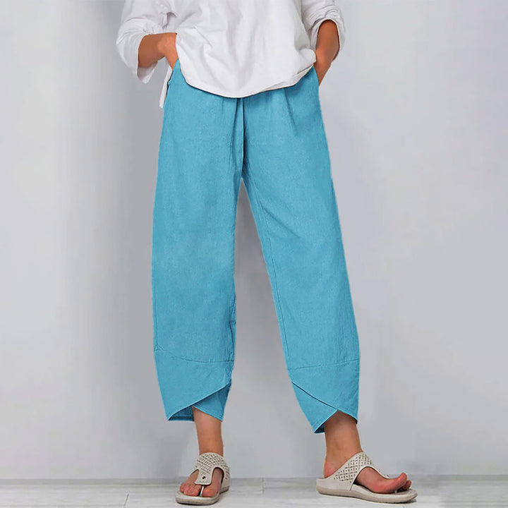 Sara | Cotton-Linen Comfort Pants